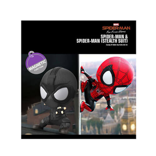 Spider-Man Far From Home & Stealth Cosbaby Set