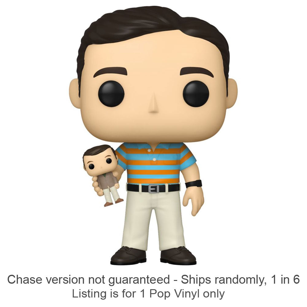 40 Year Old Virgin Andy Oscar Pop! Vinyl Chase Ships 1 in 6