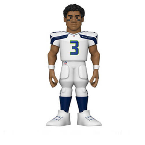 NFL Russel Wilson Vinyl Gold Chase Ships 1 in 6