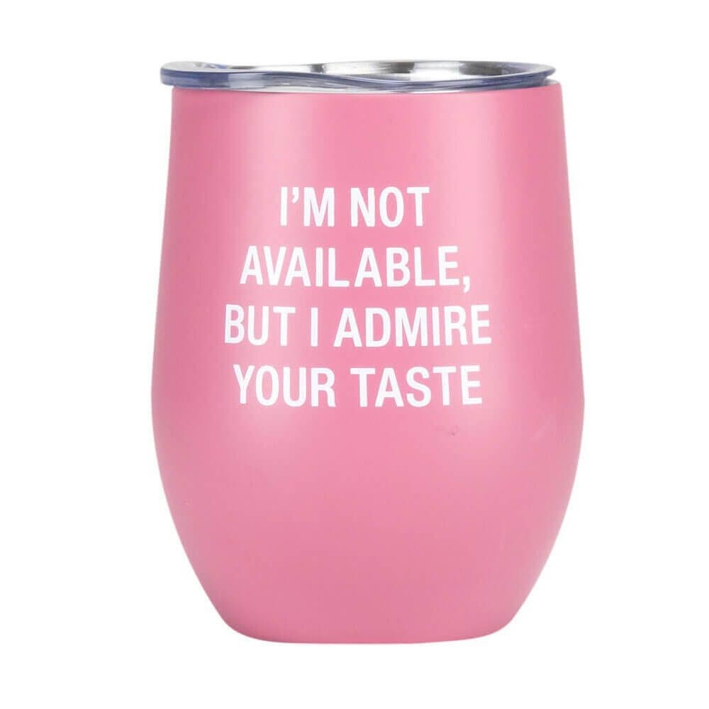 Say What Thermal Wine Tumbler