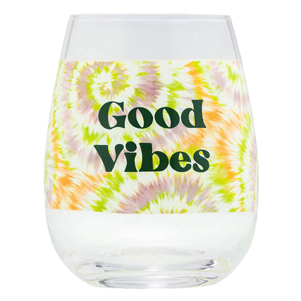 TIY Dye Wine Glass