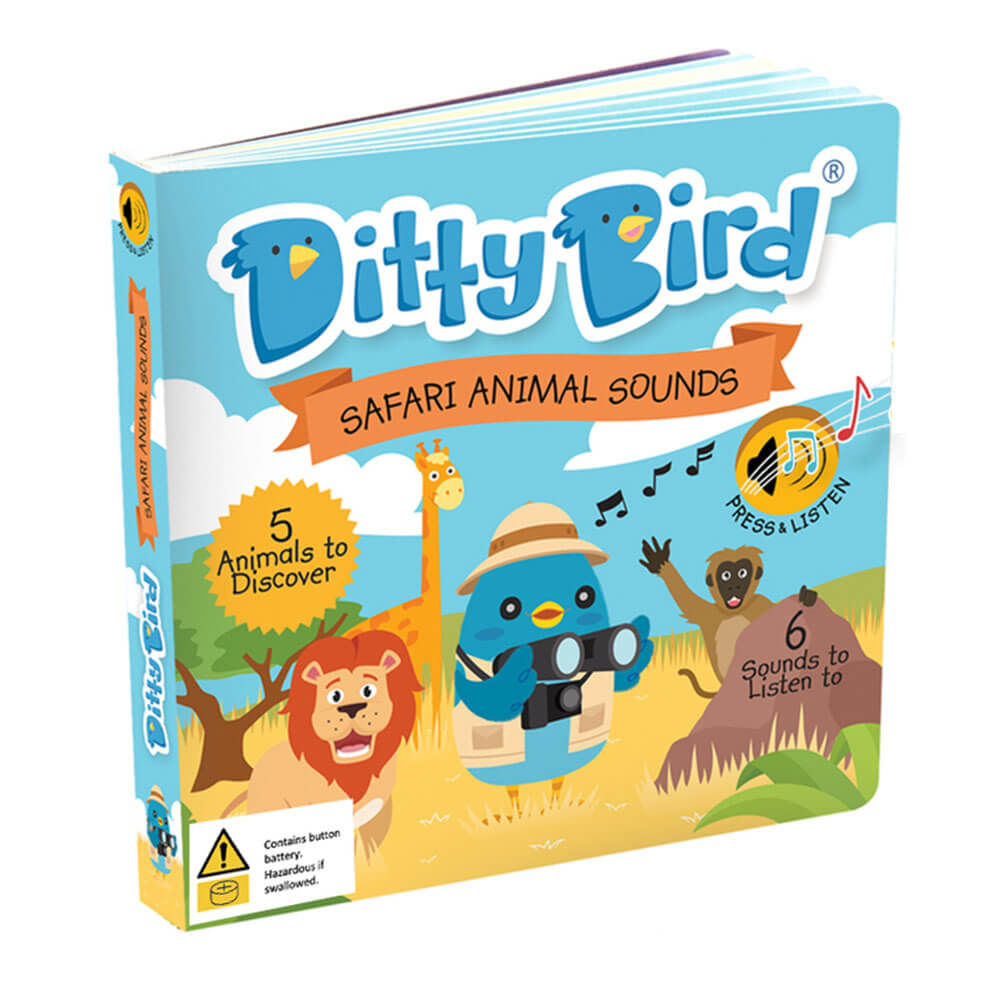 Libro de tabla de sonidos de pájaros de ditty