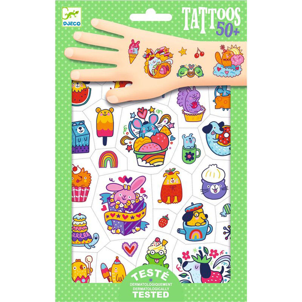 Temporäre Tattoos von Djeco