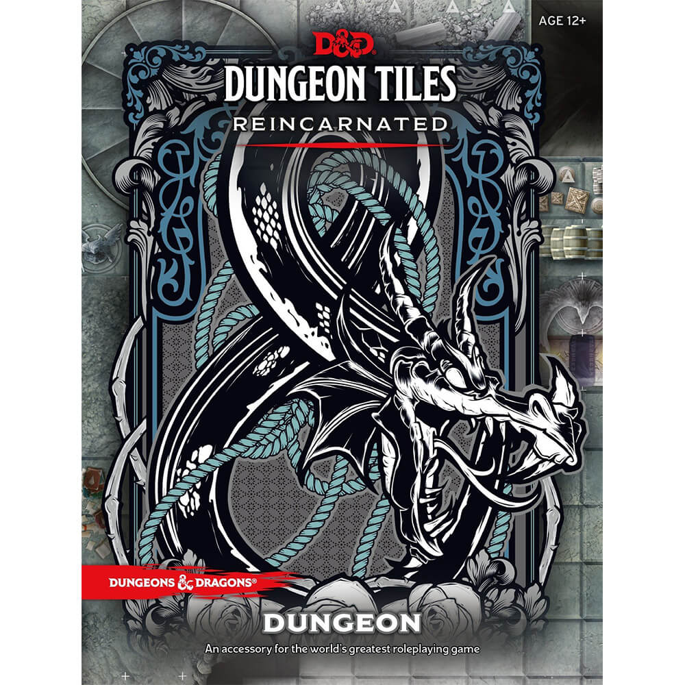 D & D Dungeon Tiles Reïncarneerde rollenspelspel