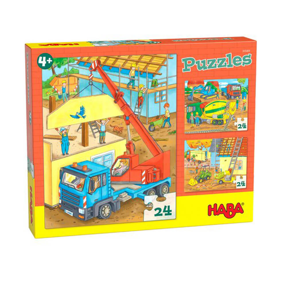 Puzzles HABA avec 3 modèles 24pcs