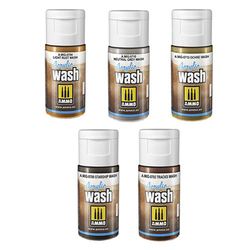 Ammo by MIG Acrylic Wash 15mL