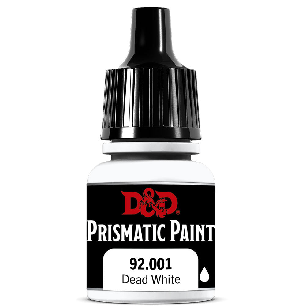 D & D Prismatisk maling 8ml (hvid)