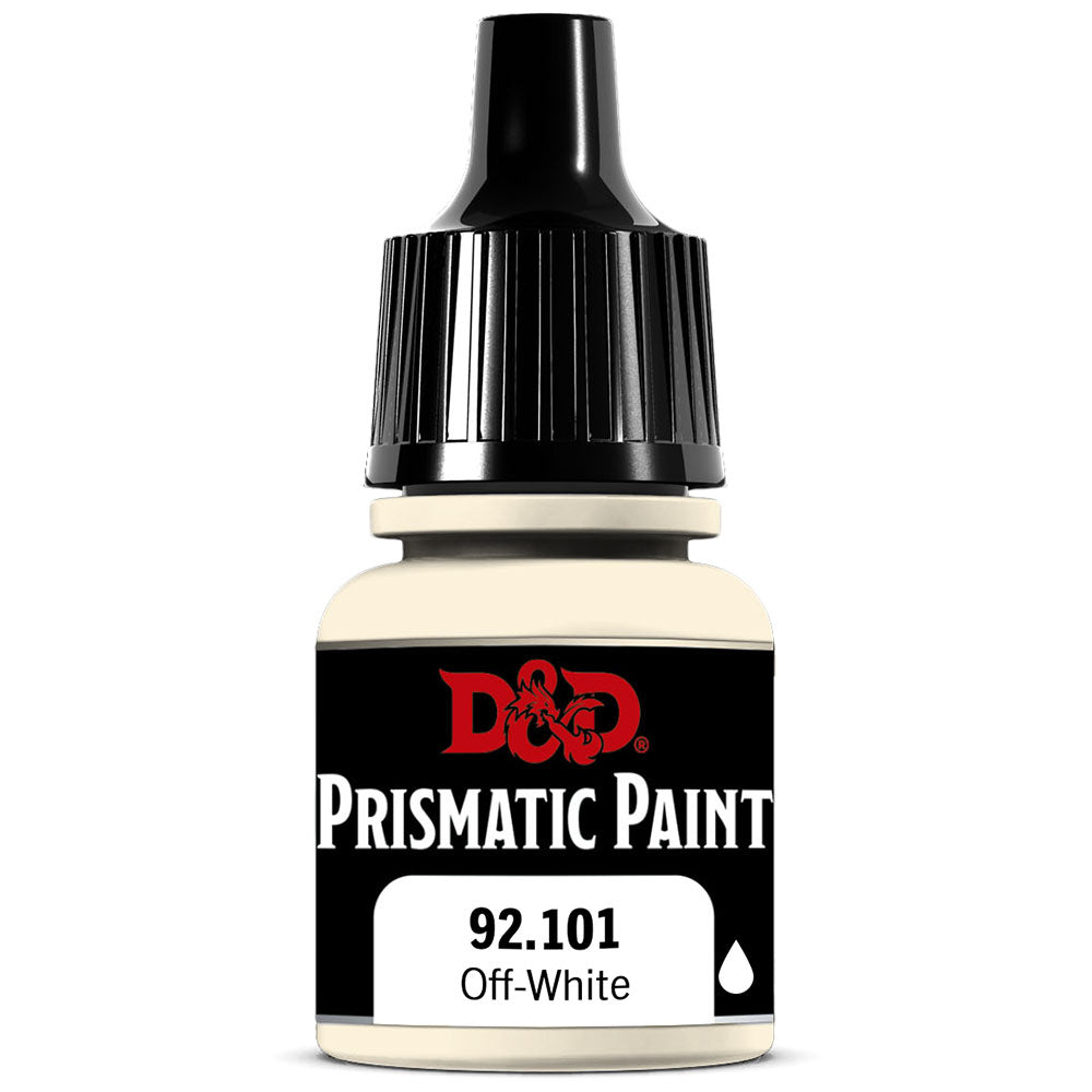 D & D Prismatisk maling 8ml (hvid)