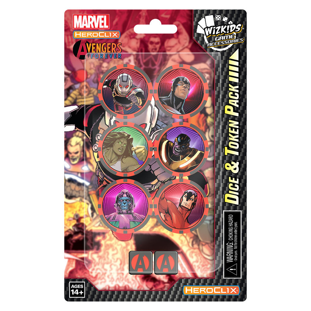  Marvel Avengers Forever Würfel- und Token-Paket