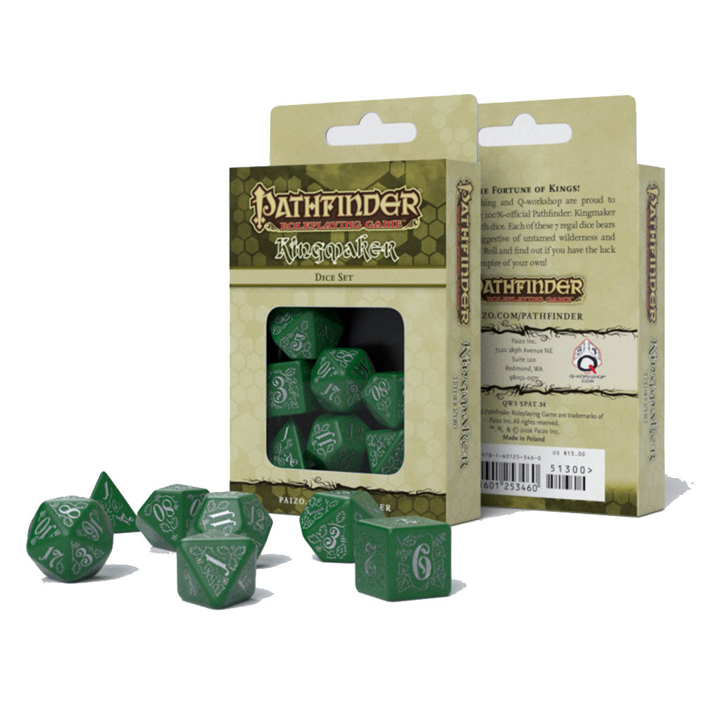 Q Workshop Pathfinder Dice (conjunto de 7)