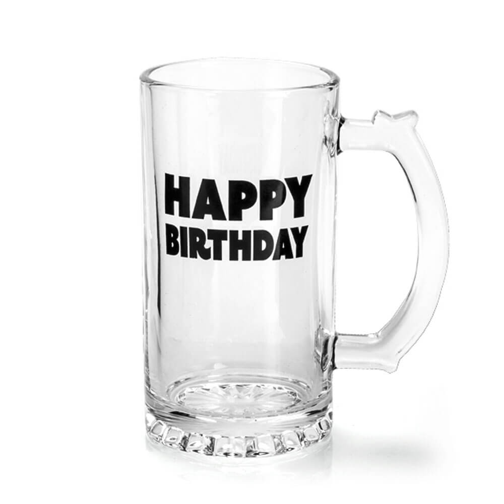 Joyeux anniversaire bière Stein