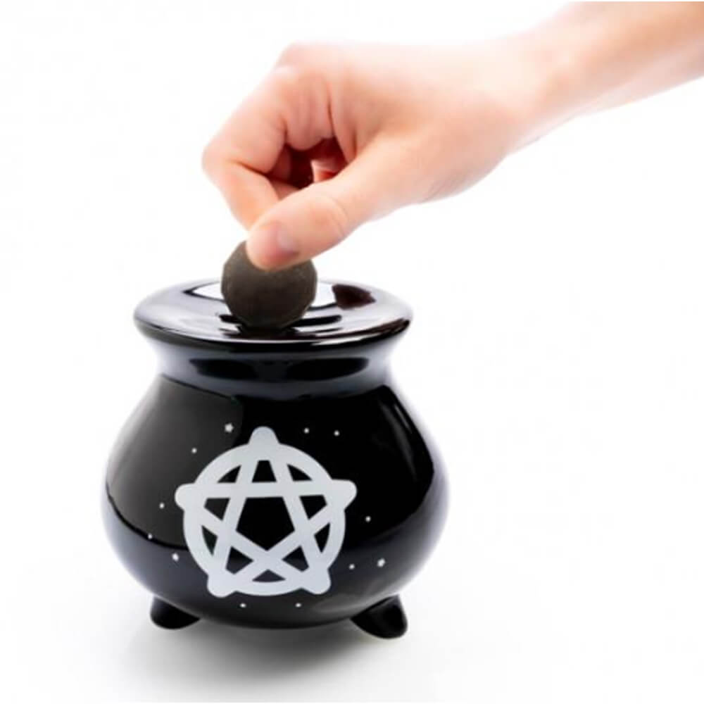 Witches' Brew Cauldron Money Bank