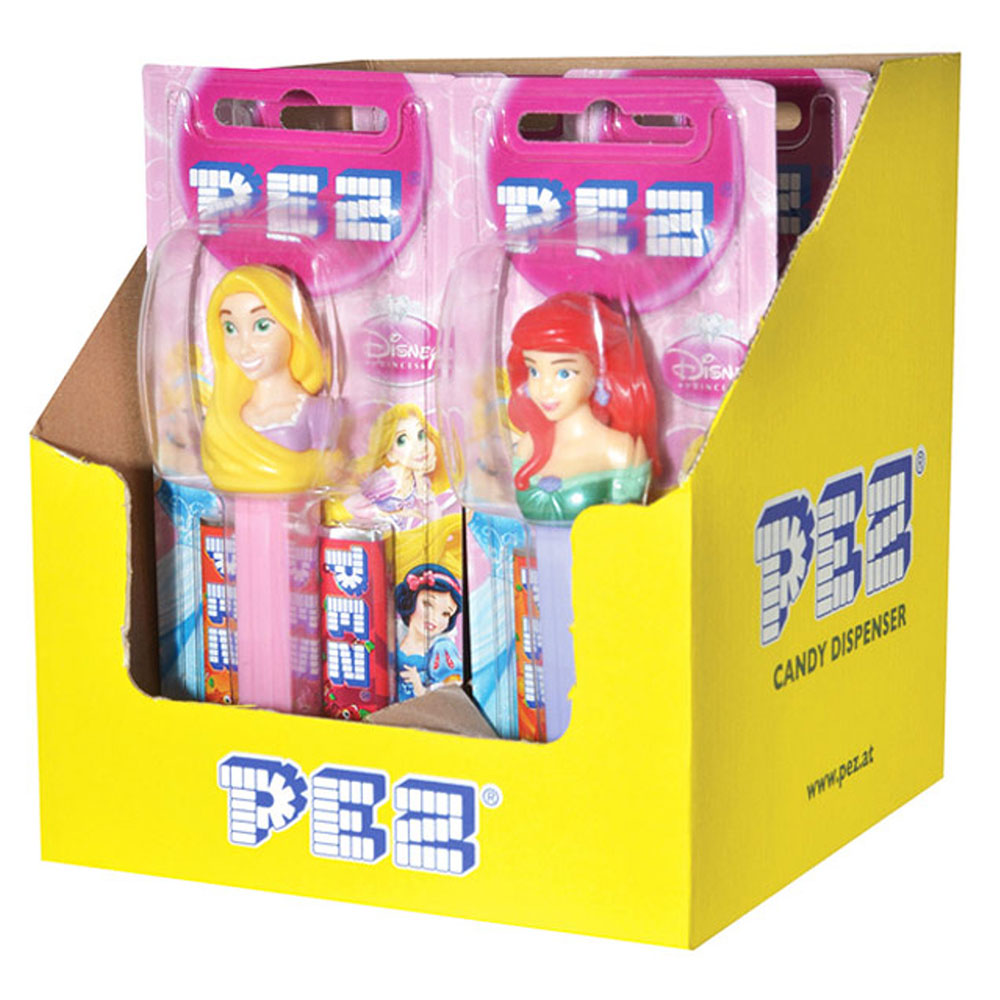 Dozowniki cukierków pez (6x17g)