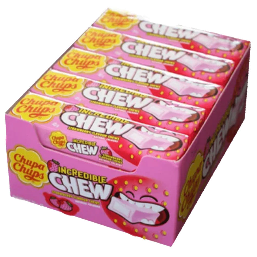 CHUPA CHUPS INCRÍVEL CHEW PILLIES (20X45G)