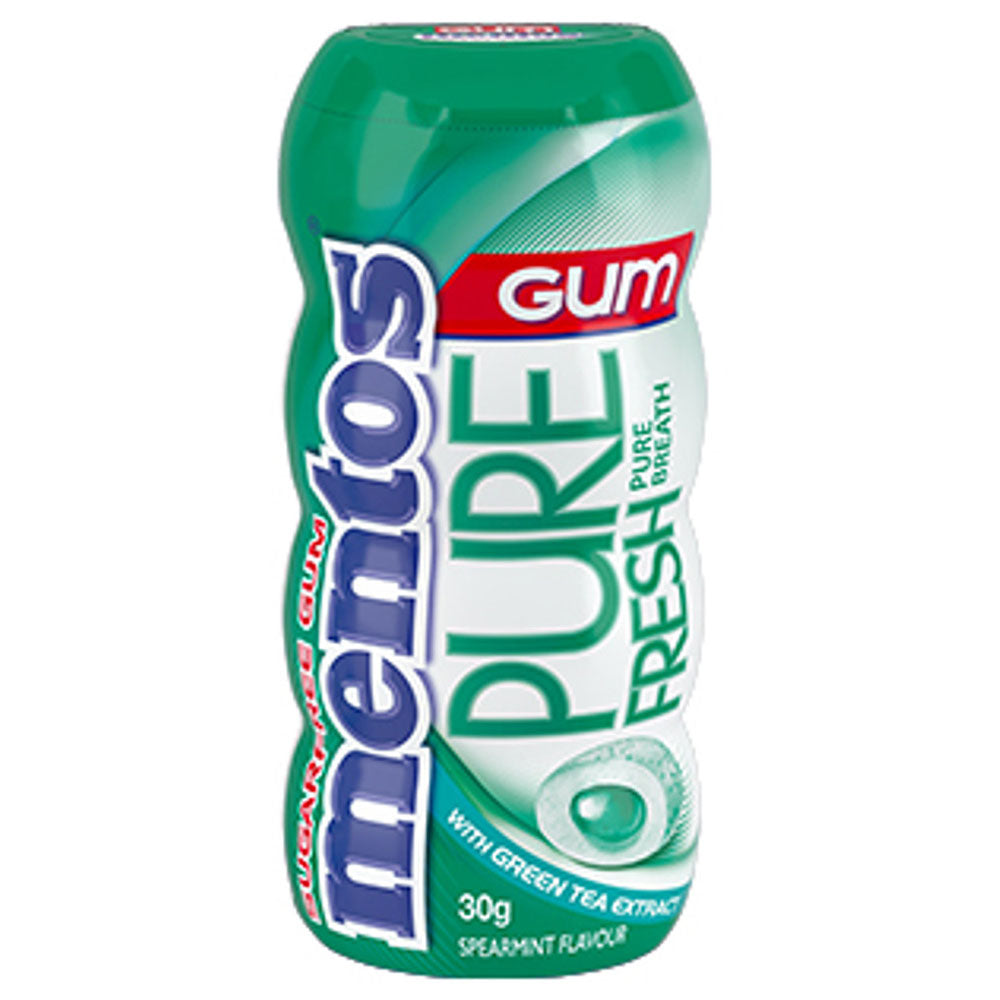 Mentos Sugar Free Pure Fresh Gum 30g 10pcs