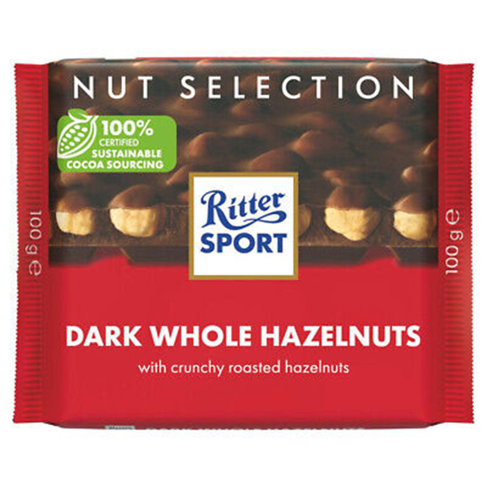 Ritter Spor Whole Hazelnut Bars (10x100g)