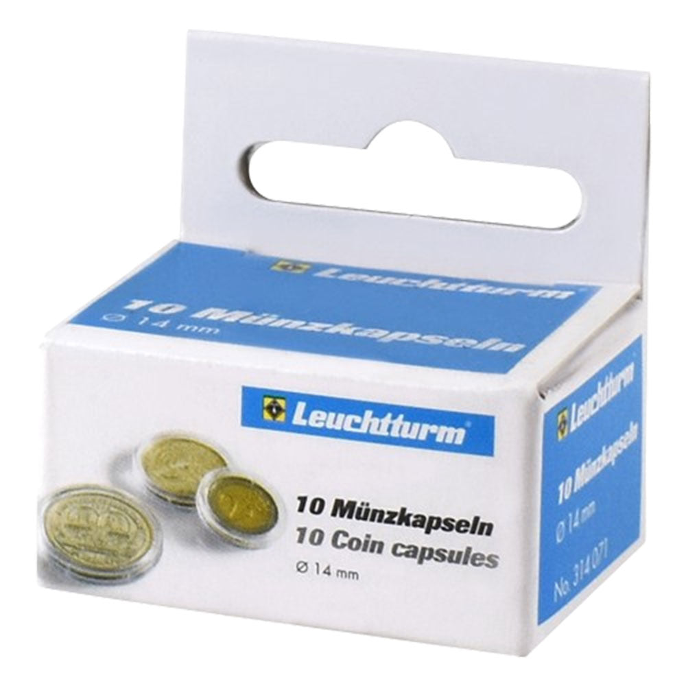 Leuchtturm Coin Capsules 10pk (från storlek 10-19)