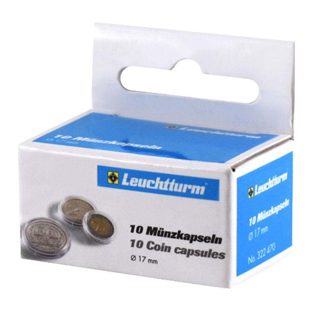 Leuchtturm Coin Capsules 10pk (från storlek 10-19)