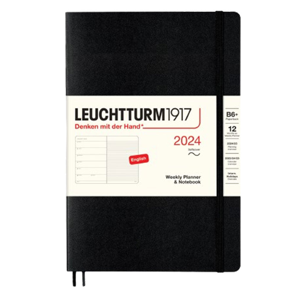 2024 B6+ Weekly Planner & Notebook (oprawa w miękkiej)