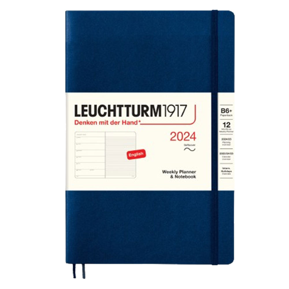 2024 B6+ Weekly Planner & Notebook (pocketbok)