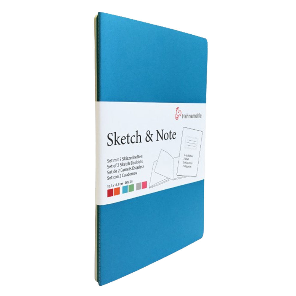 Hahnemuehle A6 Sketch & Note Livrelet 2pk