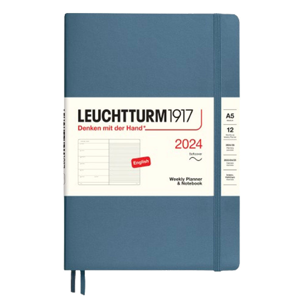 2024 A5 Uge Planner & Notebook (Softcover)