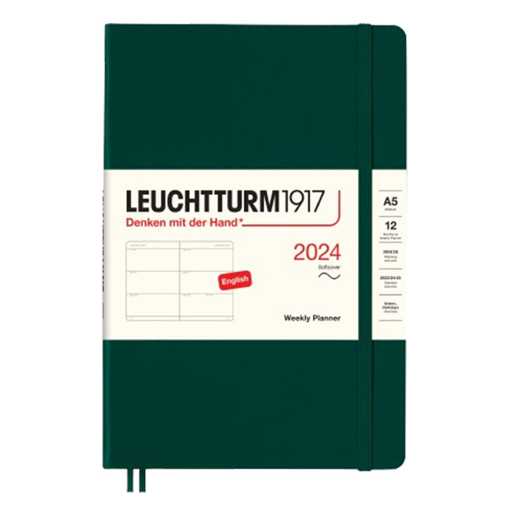 Leuchtturm 2024 A5 Week Planner (capa mole)