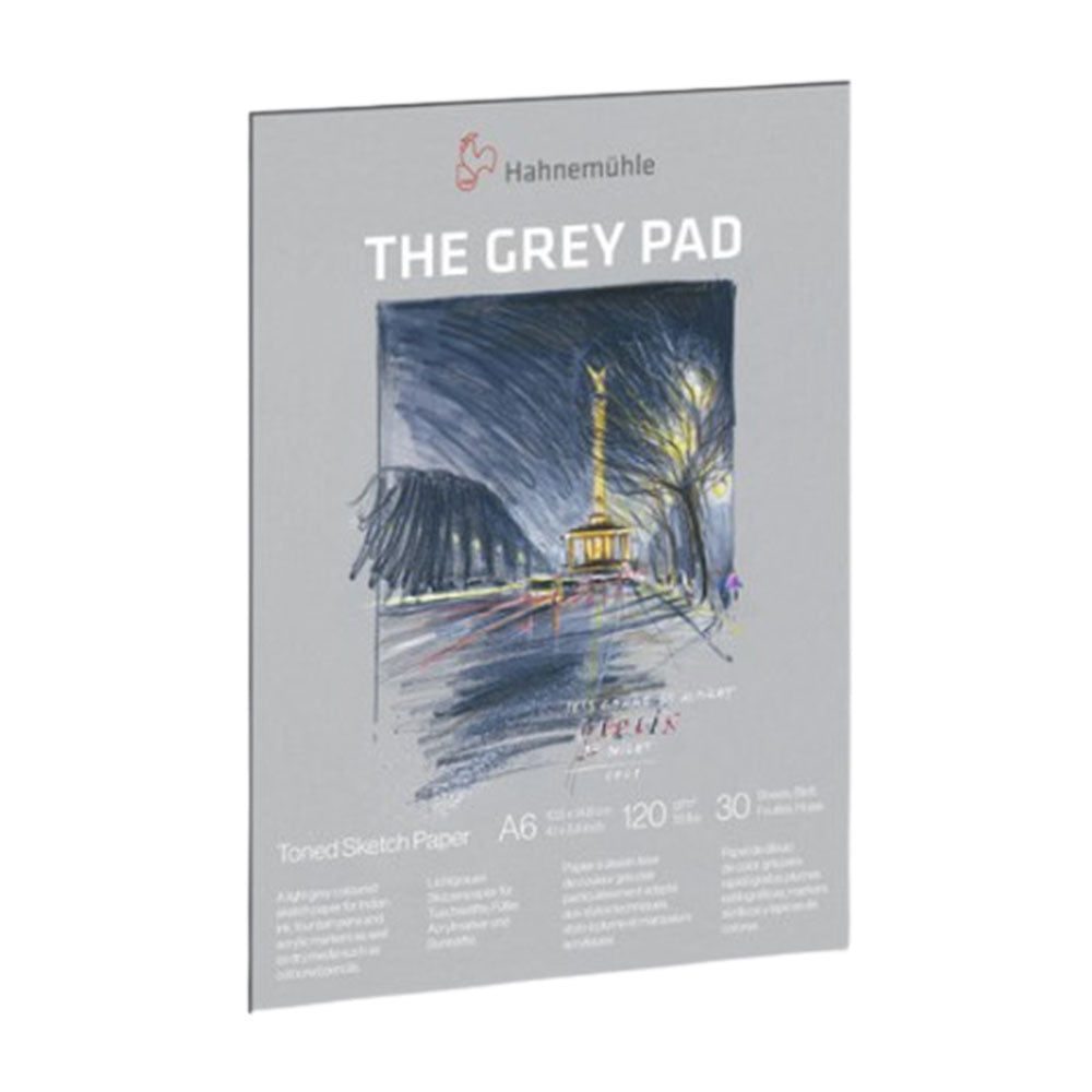 Hahnemuehle Gray tonet 30-arks Sketchpad 130GSM