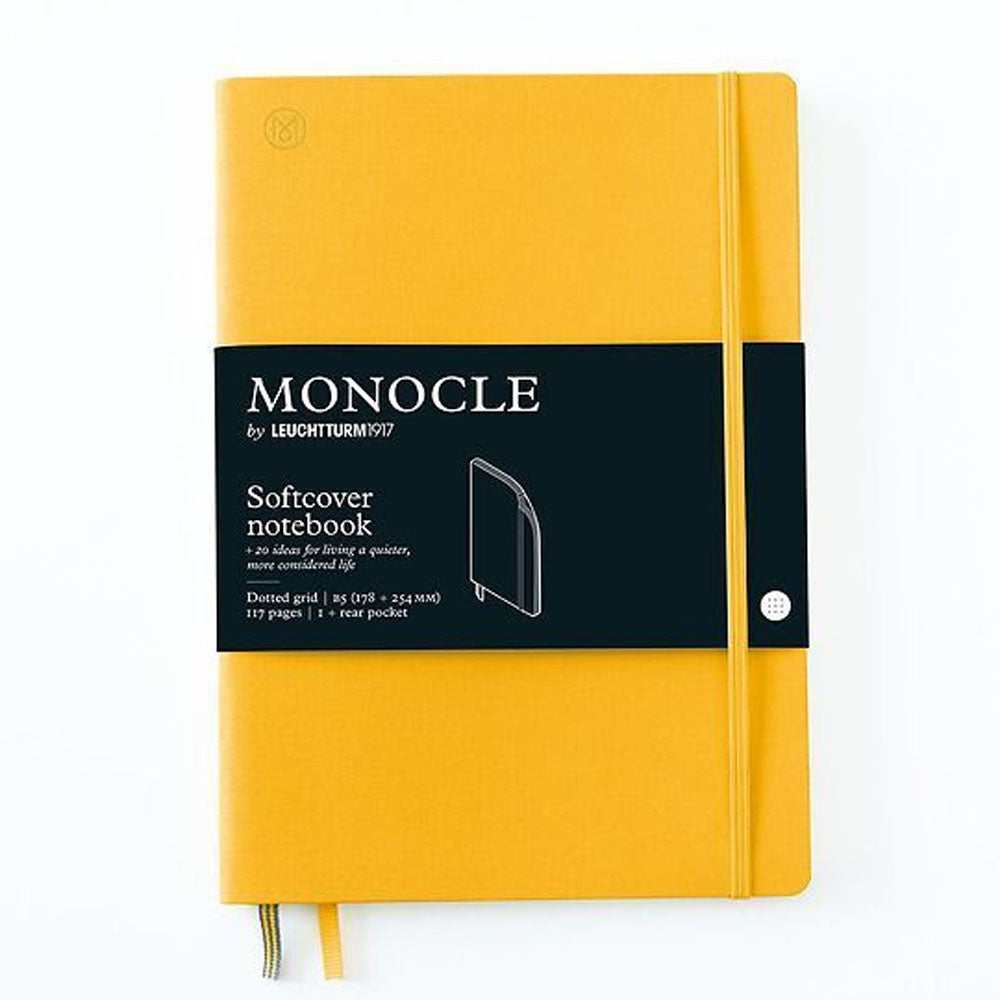 Leuchtturm Monocle Softcover prickade anteckningsbok B5