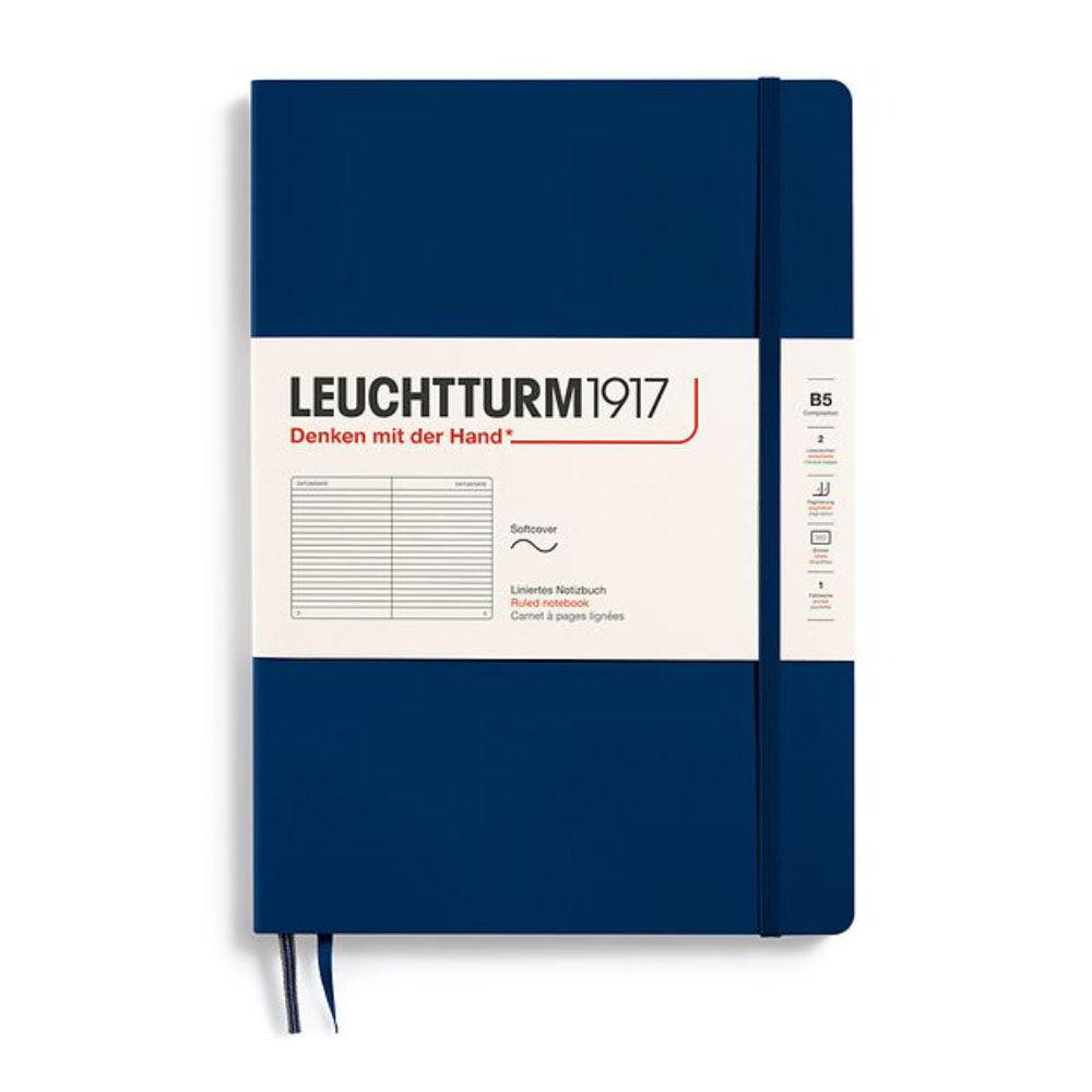 Leuchtturm SC -komposition styrde anteckningsbok B5