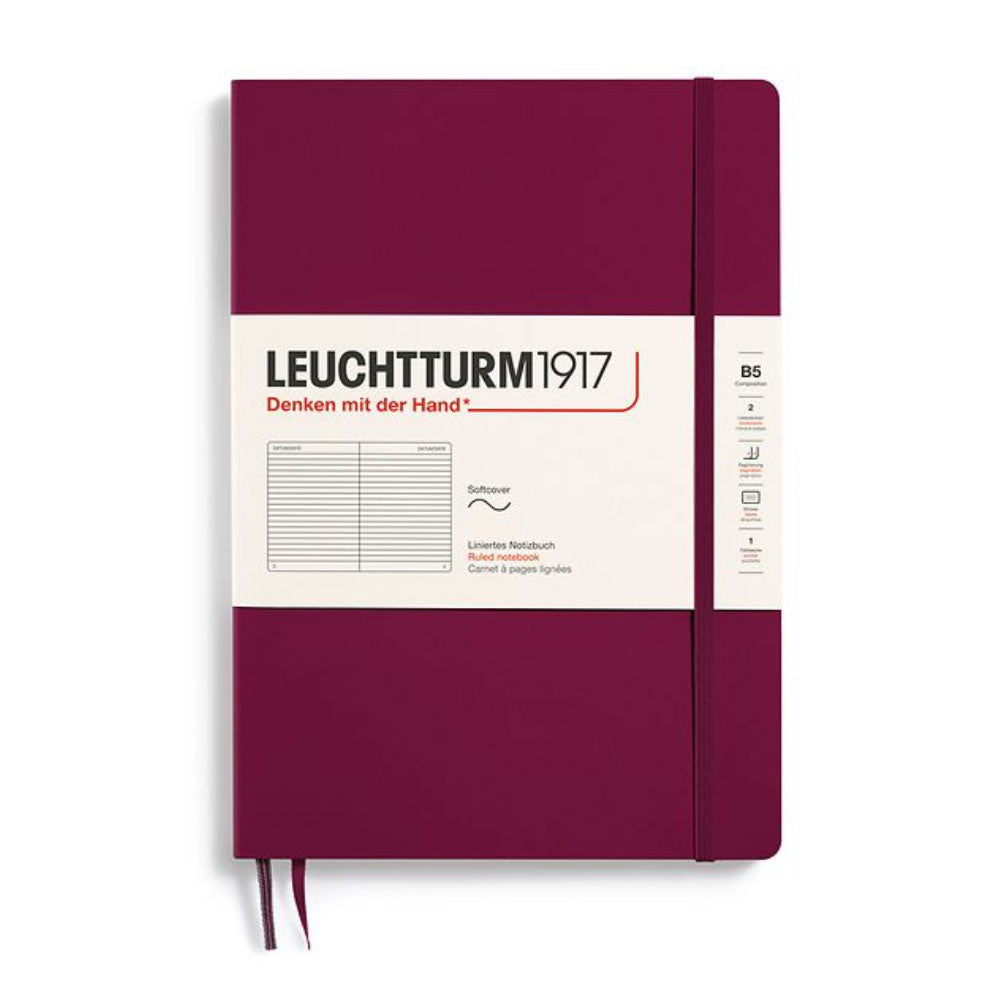 Leuchtturm SC -komposition styrde anteckningsbok B5