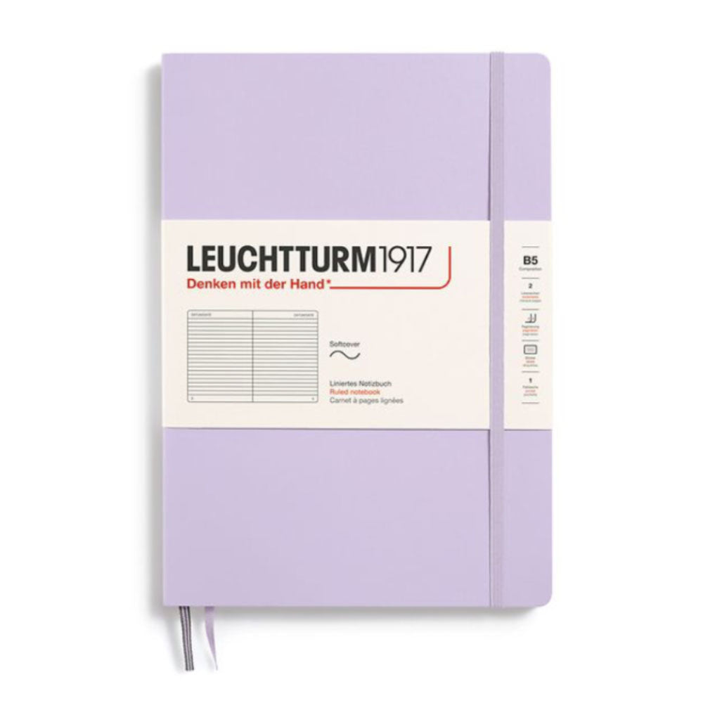 Leuchtturm SC -komposition styrede notesbog B5