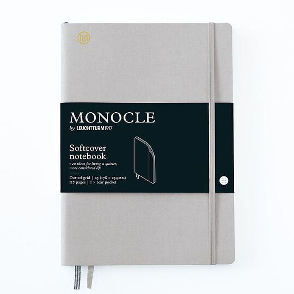 Leuchtturm Monocle Softcover prickade anteckningsbok A6