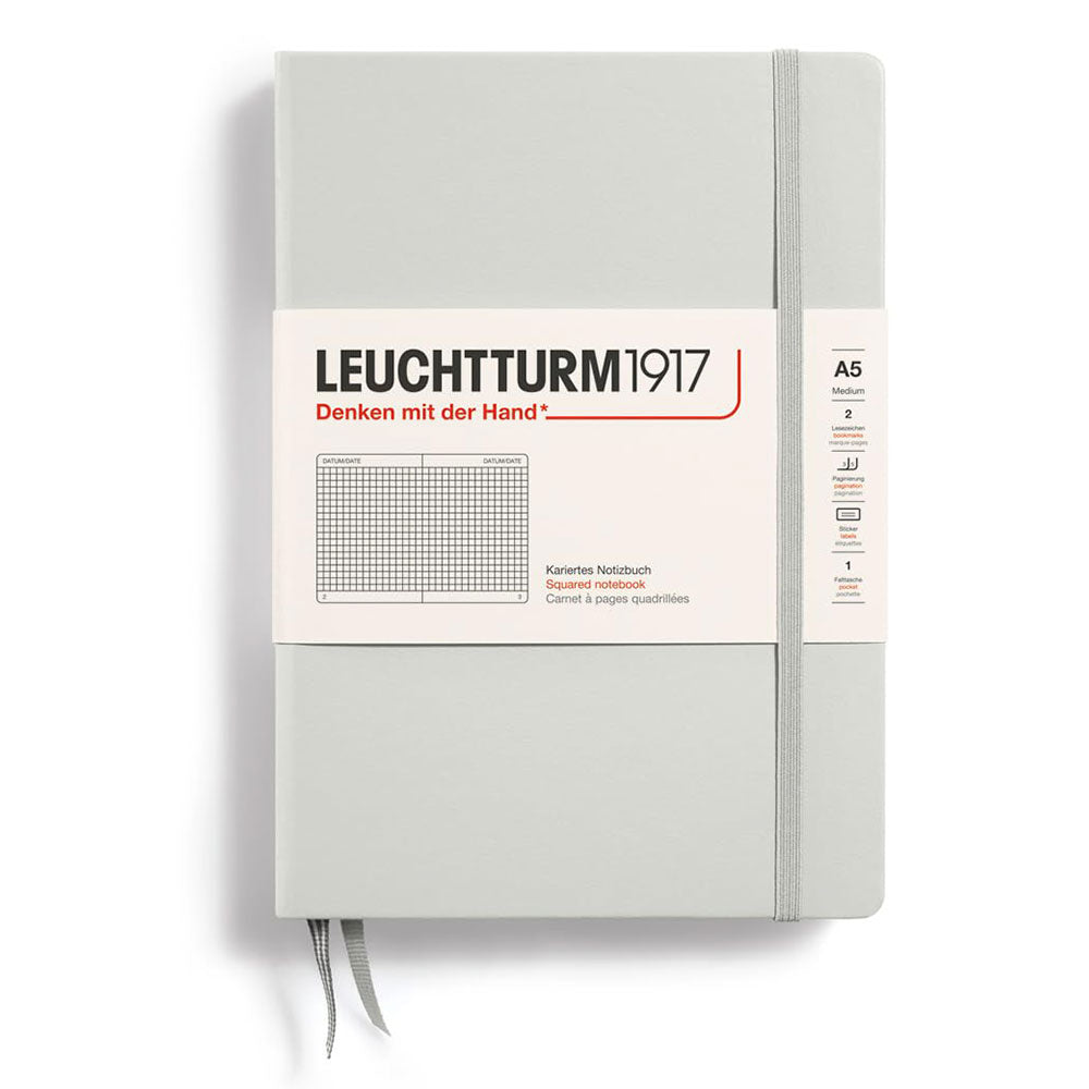 Leuchtturm inbunden kvadrat anteckningsbok A5