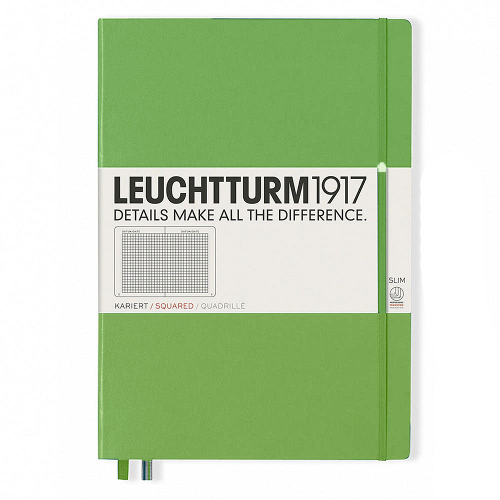 Leuchtturm HC Master Ruled Squared Notebook A4+