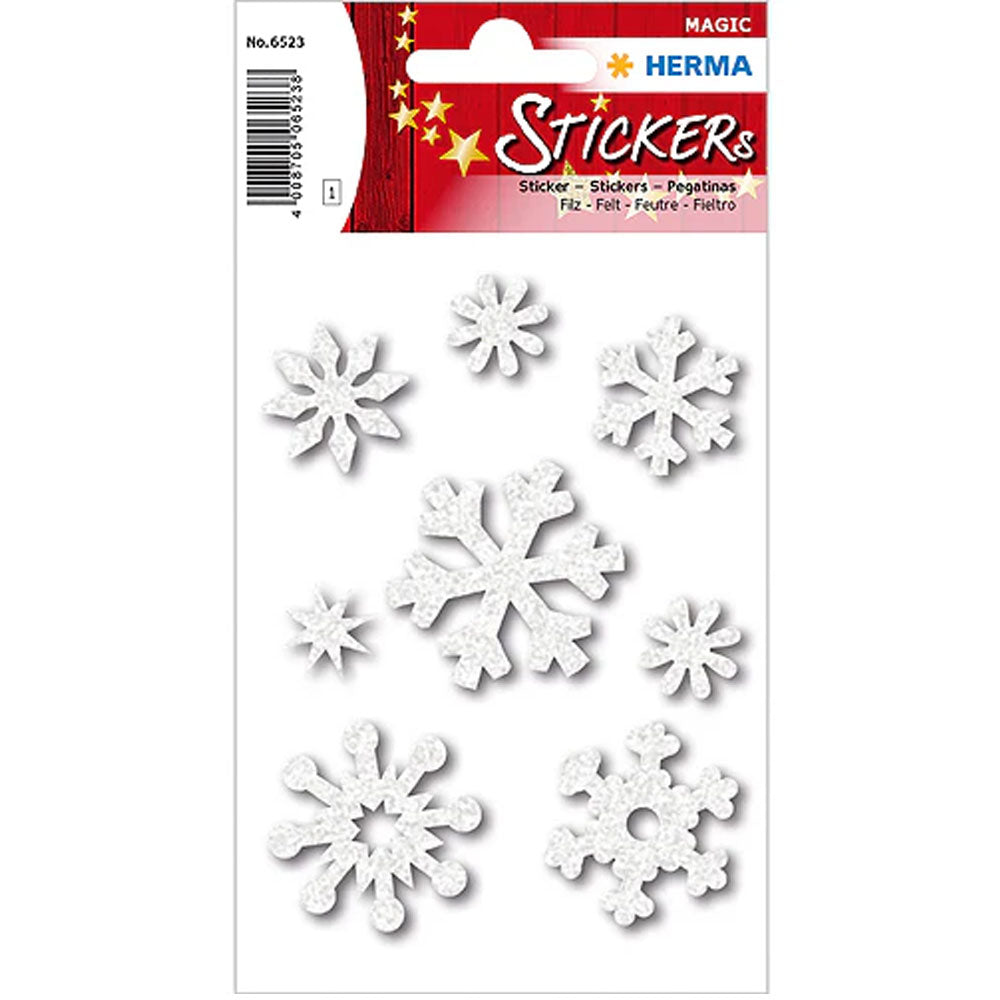 Herma Decor Ice Crystals Felt Sticker