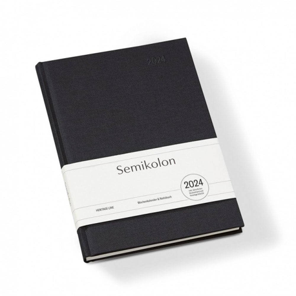 Semikolon 2024 Weekly Planner＆Notebook A5