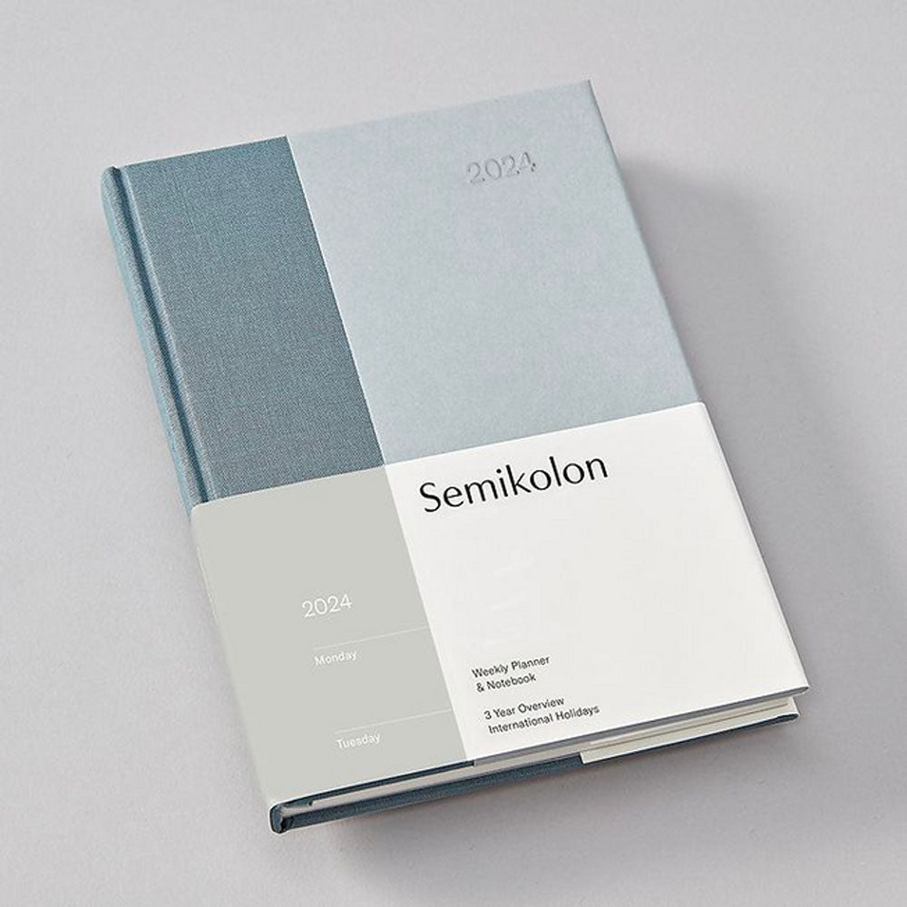 Semikolon 2024 Weekly Planner＆Notebook A5