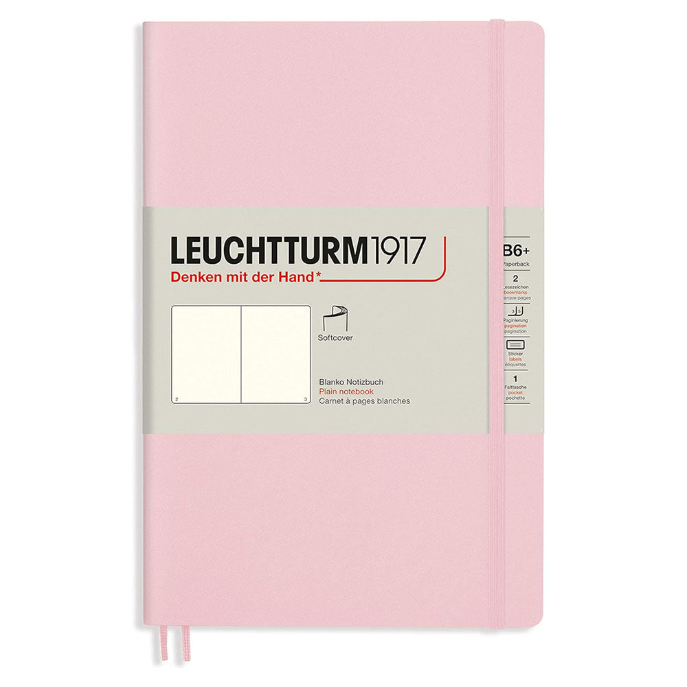 Leuchtturm SCペーパーバックプレーンB6+ノートブック123pg