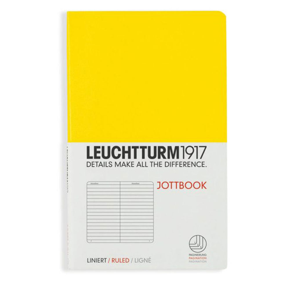 Leuchtturm Pocket JottBook fodrade 60 sidor A6