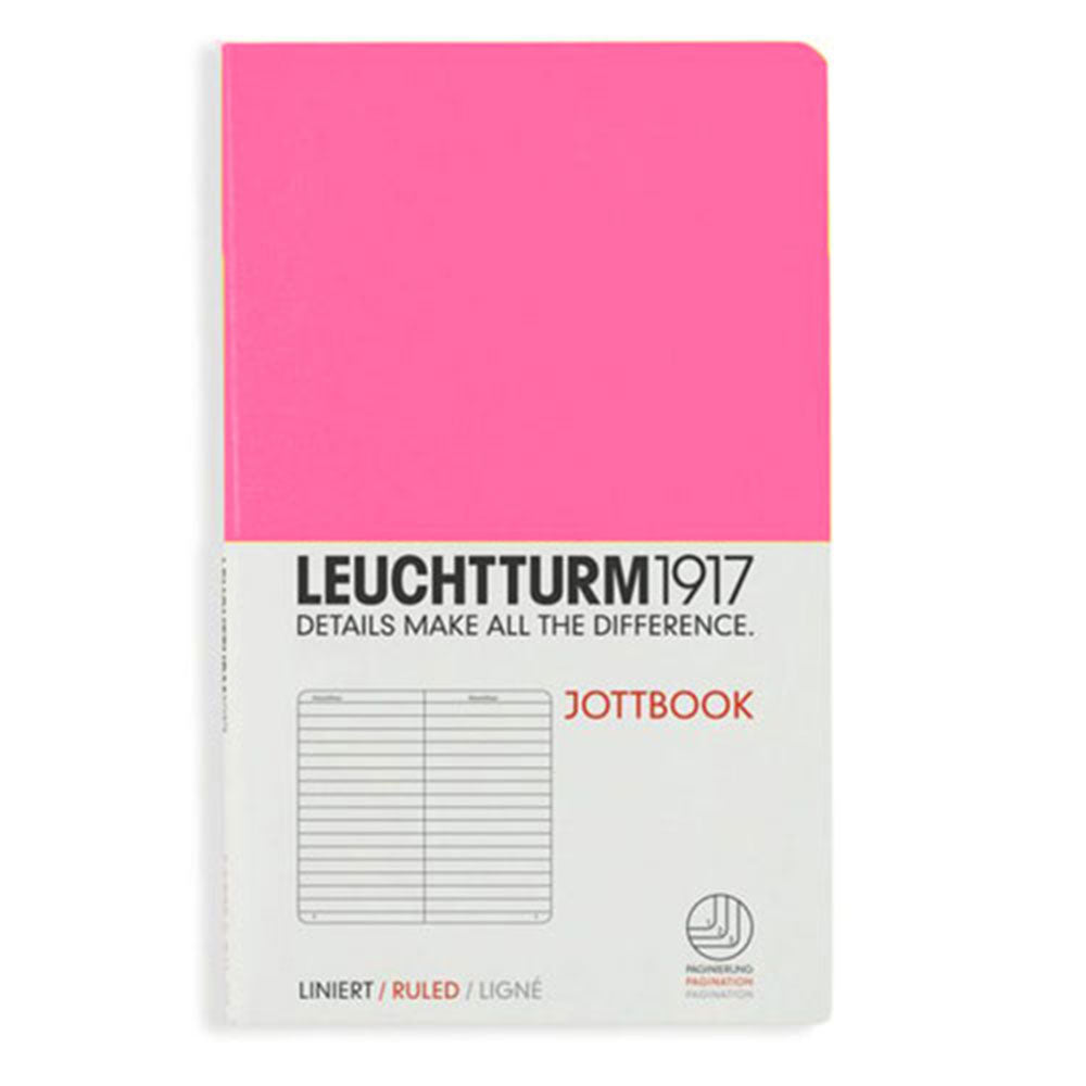 Leuchtturm Pocket JottBook fodrade 60 sidor A6