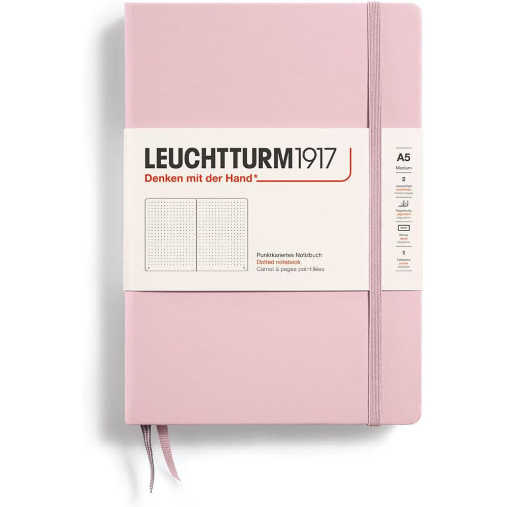 Leuchtturm w twardej okładce kropkowana notatnik A5