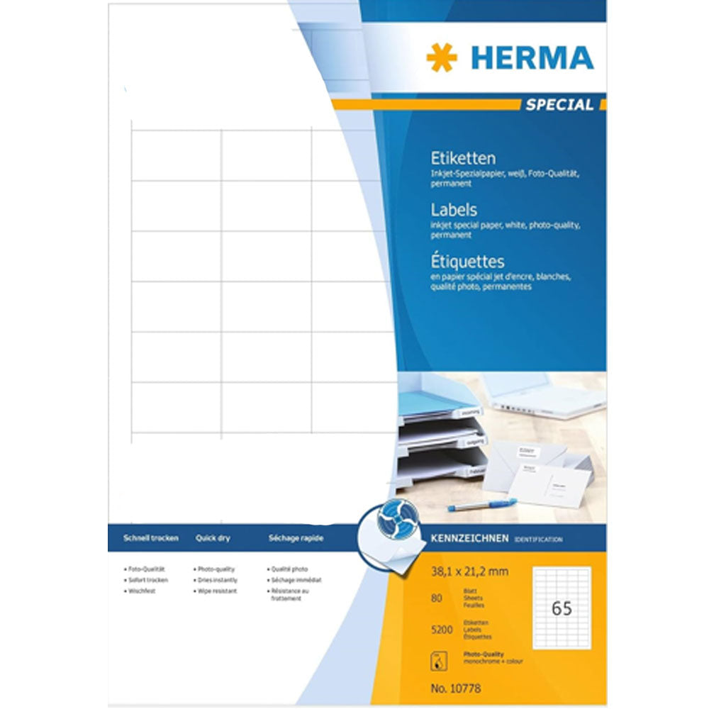 Herma inkjet mærker A4 80pc