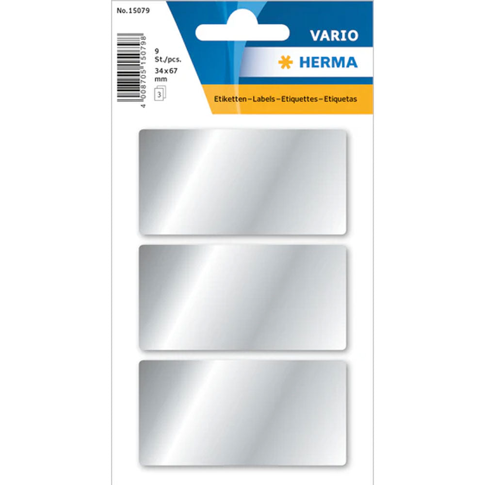 Herma Multi-Purpose Labels (Silver)