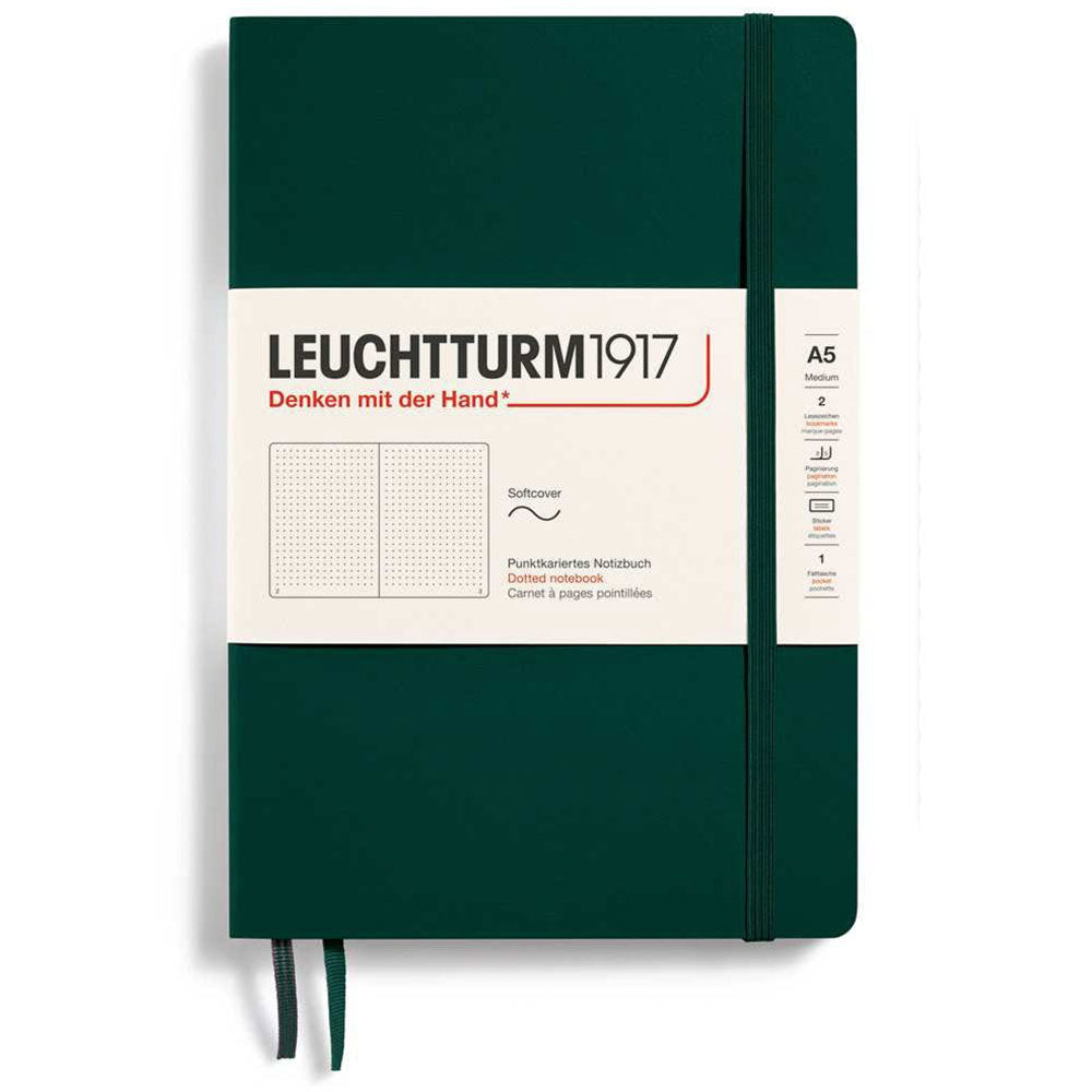 Leuchtturm Softcover prickade anteckningsbok A5