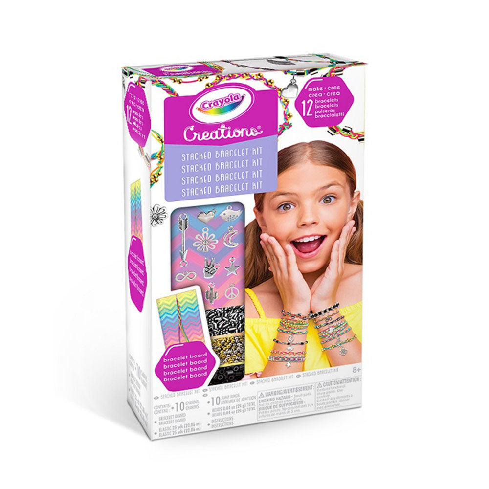 Crayola Creations Stacked Bracelets Kit