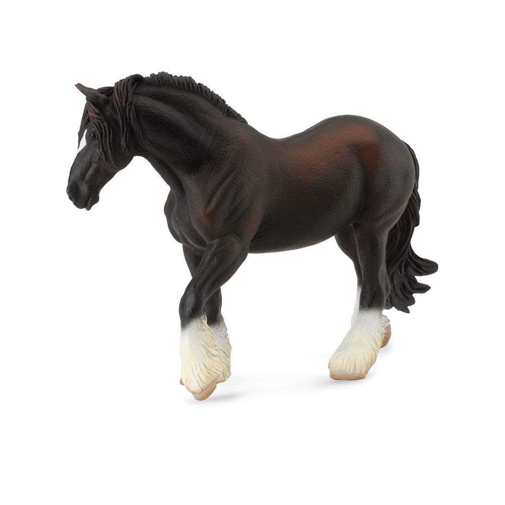 Figura de égua coleciona Shire Horse (extra grande)