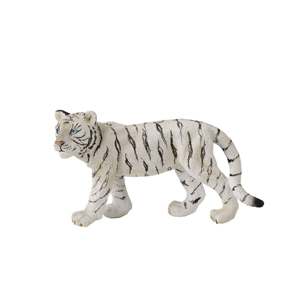 Figura do filhote de tigre branca collectha (médio)