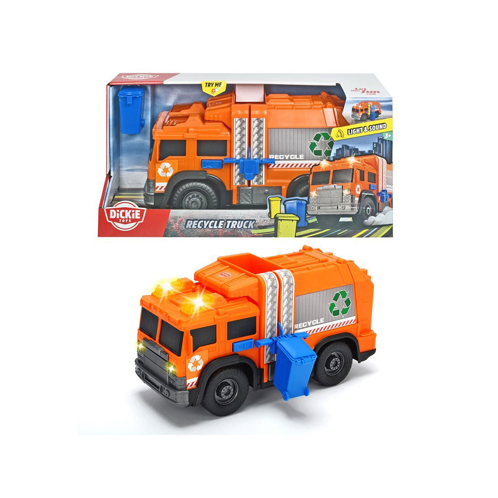 Dickie Toys Recycle Truck con luce e suono 30 cm