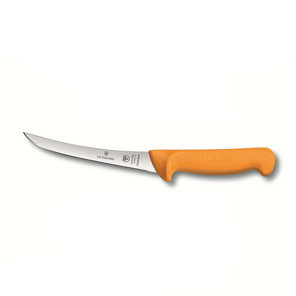 Swibo Curved Blade Soneling Knife 16cm (amarelo)